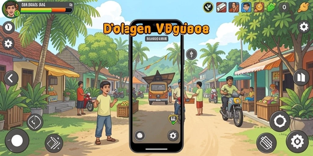 Tampilan menu utama yang menarik dan mudah dinavigasi.