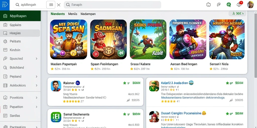 Tampilan antarmuka yang user-friendly dan menarik.