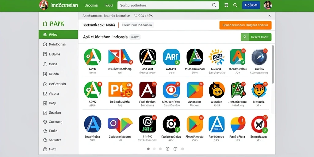 Tampilan antarmuka yang menarik dan sederhana.