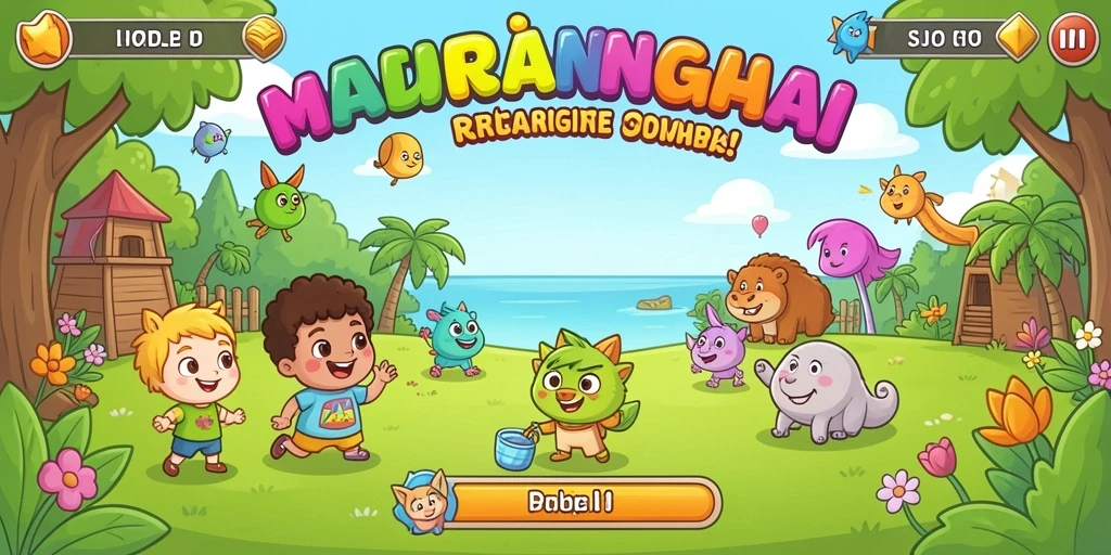 Tampilan awal yang menarik dan user-friendly.