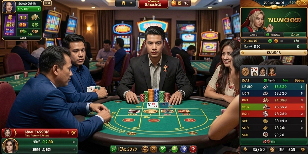 Screenshot menunjukkan tampilan antarmuka yang menarik.