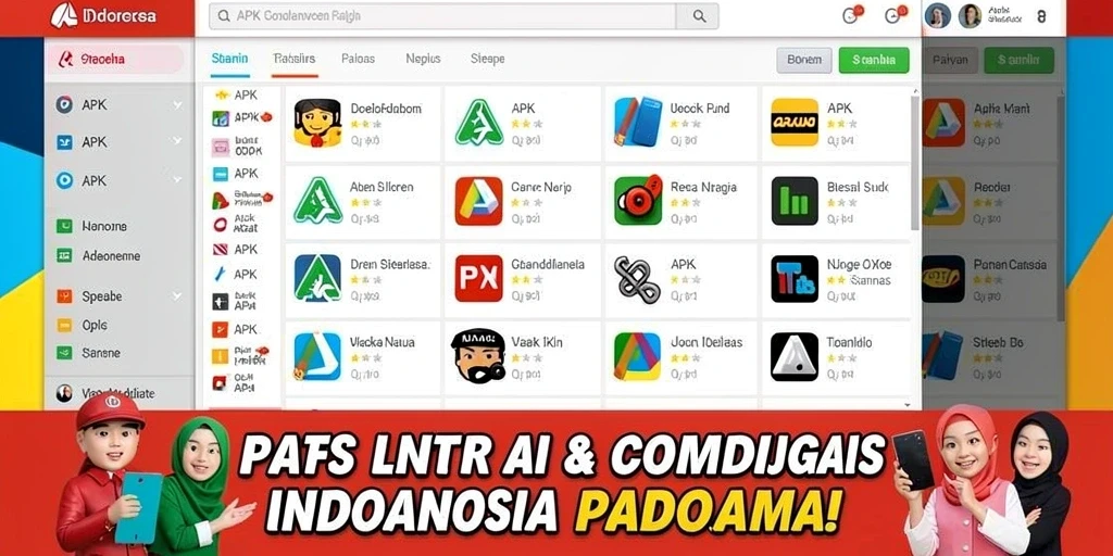 Tampilan awal yang memukau dan menarik.
