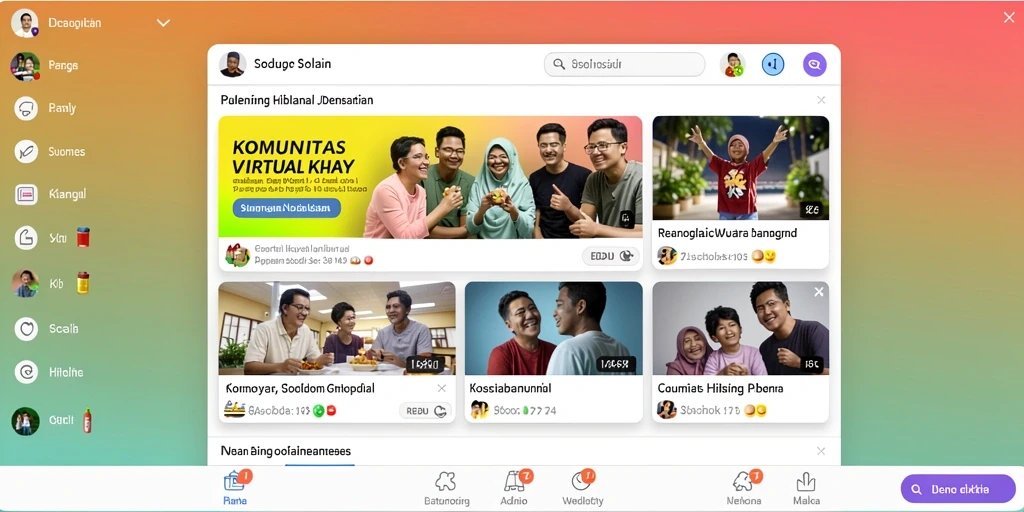 Antarmuka yang menarik dan mudah digunakan.