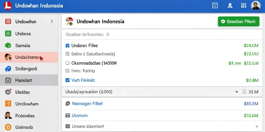 Tampilan antarmuka yang menarik dan mudah dinavigasi.